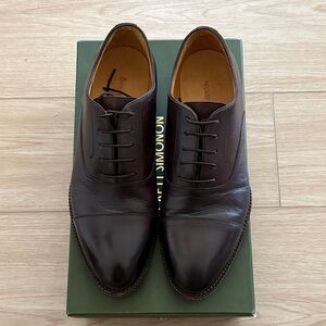 Beckett Simonon Dark Brown Leather Oxfords